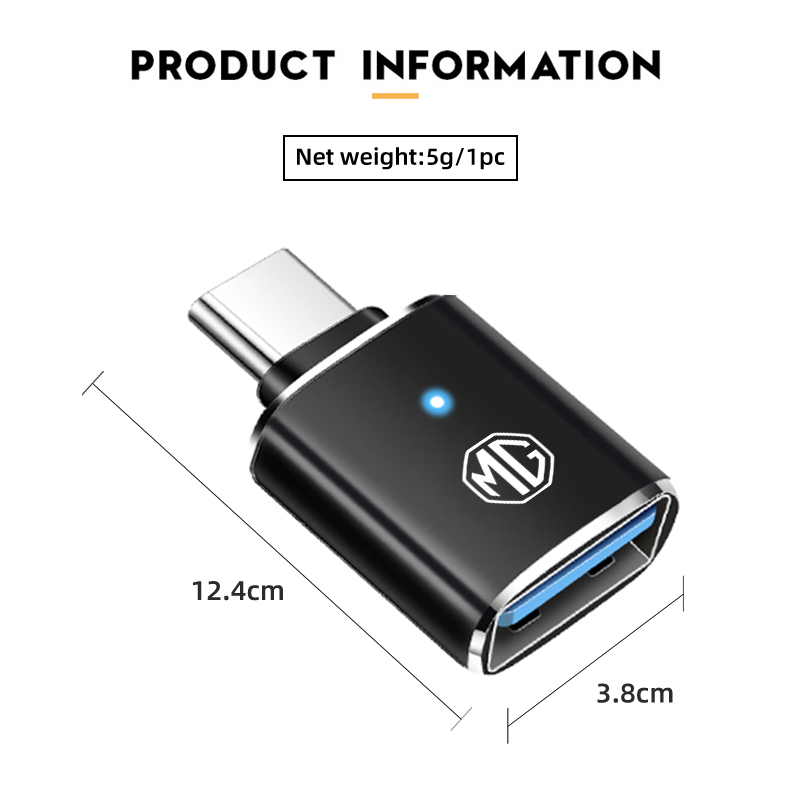 Adaptateur LED de Type C vers  - Car Accessories Essentials avis et prix