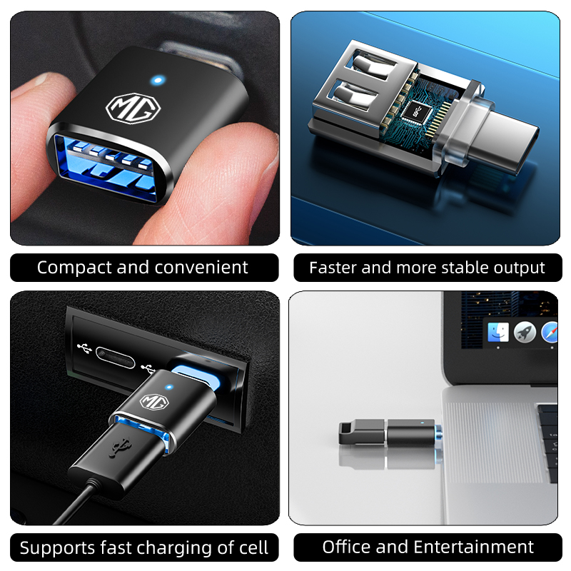 Adaptateur LED de Type C vers  - Car Accessories Essentials avis et prix