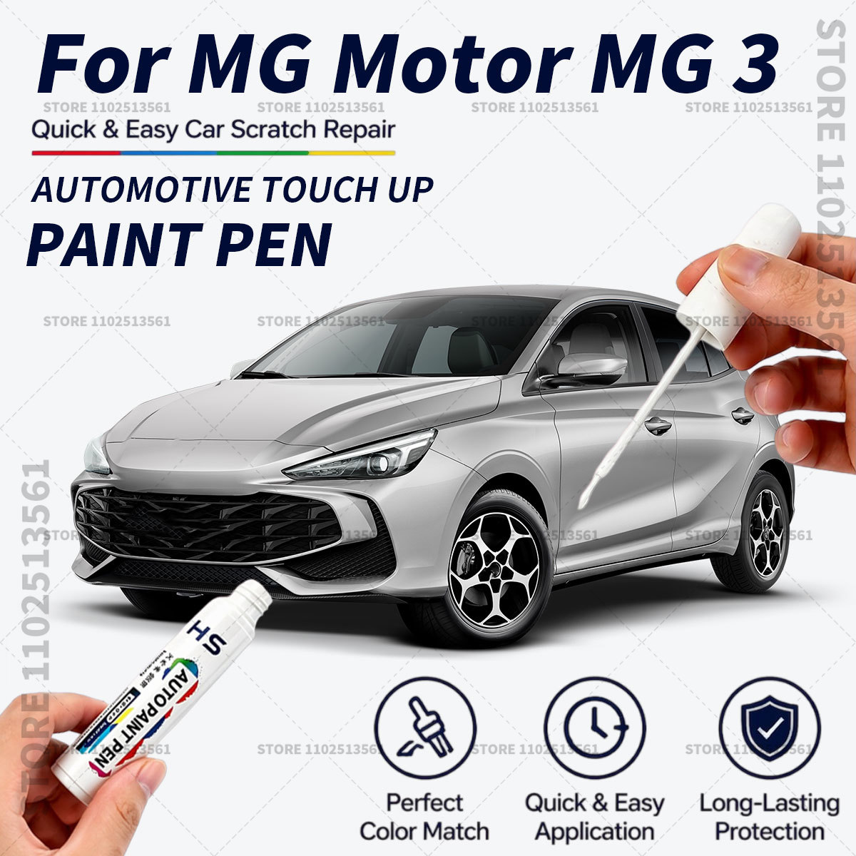 Stylo de retouche de peinture  - Car Scratch Remover Pen avis et prix