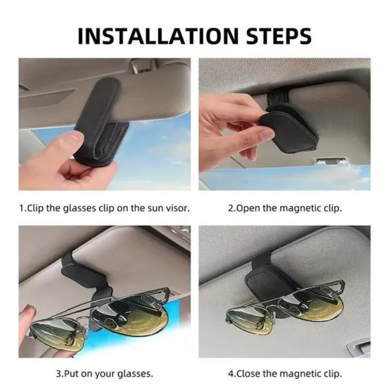 Support de lunettes pour pare- - Car Accessories Essentials avis et prix